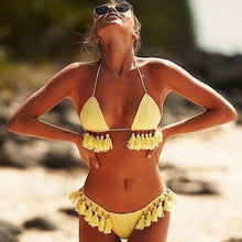 Load image into Gallery viewer, Handmade Crochet Bikini Set
