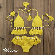 Load image into Gallery viewer, Handmade Crochet Bikini Set