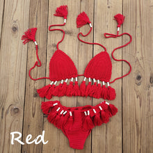 Load image into Gallery viewer, Handmade Crochet Bikini Set