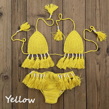 Load image into Gallery viewer, Handmade Crochet Bikini Set
