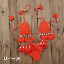Load image into Gallery viewer, Handmade Crochet Bikini Set