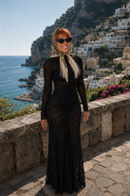 Load image into Gallery viewer, Noir Riviera Lace Set