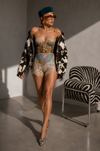 Load image into Gallery viewer, Savanna Muse Romper – The Mineli Edit