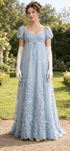 Load image into Gallery viewer, Lady Daphne Blue Regency Gown
