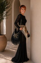Load image into Gallery viewer, Noir Riviera Lace Set