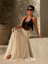 Load image into Gallery viewer, Sienna Fringe &amp; Satin Set