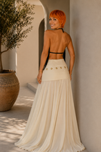Load image into Gallery viewer, Sienna Fringe &amp; Satin Set