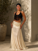 Load image into Gallery viewer, Sienna Fringe &amp; Satin Set