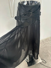 Load image into Gallery viewer, PU Leather Long Skirt