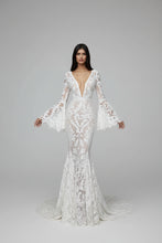 Load image into Gallery viewer, Mermaid embroidered lace
