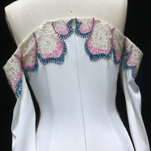 Load image into Gallery viewer, White Mermaid Evening Dress