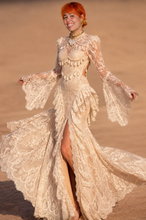 Load image into Gallery viewer, Ivory Reverie Lace Gown