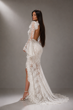 Load image into Gallery viewer, Celestine Lace Illusion Gown