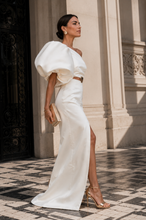 Load image into Gallery viewer, Bianca Sculpted Evening Gown