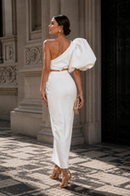 Load image into Gallery viewer, Bianca Sculpted Evening Gown