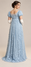 Load image into Gallery viewer, Lady Daphne Blue Regency Gown