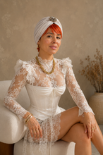 Load image into Gallery viewer, Élysée Lace Corset Set