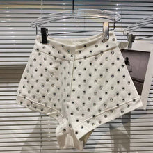 Load image into Gallery viewer, Rhinestone Coat Shorts Suit
