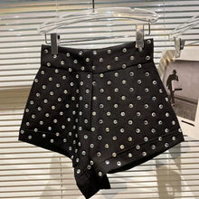 Load image into Gallery viewer, Rhinestone Coat Shorts Suit