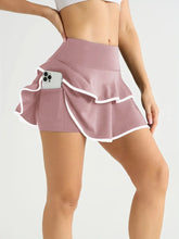 Load image into Gallery viewer, High Waist Color Block Skort