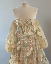 Load image into Gallery viewer, Lena Pearl Decoration Luxury Dress