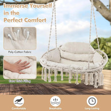 Load image into Gallery viewer, Boho Style Macrame Hammock