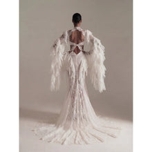 Load image into Gallery viewer, High Neck Illusion Neckline Prom Dress