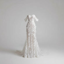 Load image into Gallery viewer, Customized Flower Applique Dress