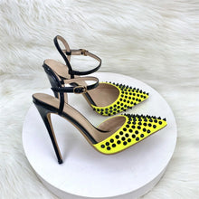 Load image into Gallery viewer, Zahara Crystal Pointed Heels