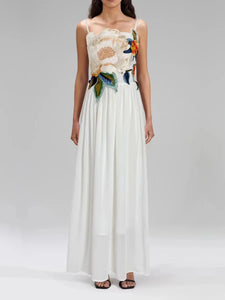 High Wist Temperament Long Dress