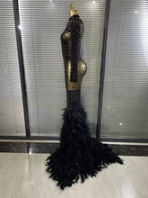 Load image into Gallery viewer, Sparkly Crystal Mesh See Through