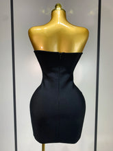 Load image into Gallery viewer, Bodycon Strapless Mini Dress