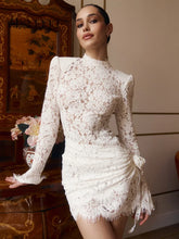 Load image into Gallery viewer, Lace Mini Dress