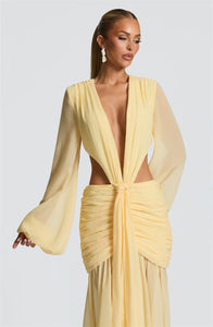 Long Sleeve Sexy Maxi Dress