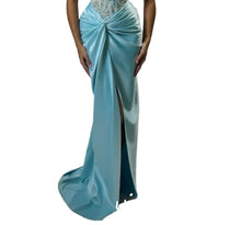 Load image into Gallery viewer, Strapless Mermaid Prom Dress