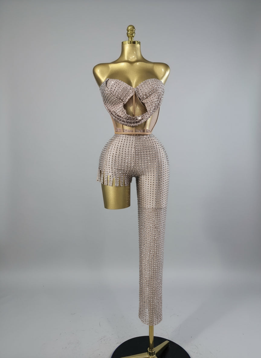 2 Pieces Bodycon Jumpsuit