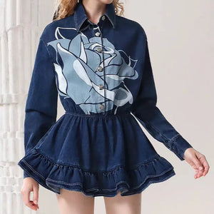 Printed Design Dress