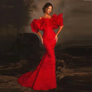 Off The Shoulder Mermaid Prom Dress