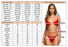 Load image into Gallery viewer, Mini Micro Thong One Piece Swimsuit