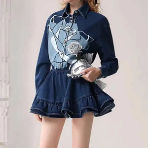 Printed Design Dress