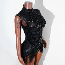 Load image into Gallery viewer, Rhinestone rhinestone Bodysuit