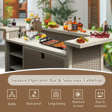 Load image into Gallery viewer, Domi Patio Bar Table