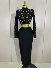 Load image into Gallery viewer, Two Piece Set Celebrity Evening Party Dress