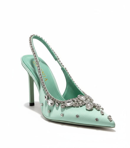 New Lady Crystal Sandals