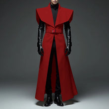 Load image into Gallery viewer, Men Long Style Trench Lapel