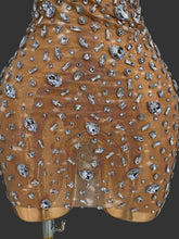Load image into Gallery viewer, Mesh Backless See Through Bodycon Mini Dress