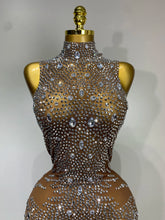 Load image into Gallery viewer, Luxury Rhinestones Jumpsuit