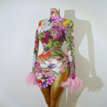 Load image into Gallery viewer, Luxury Floral Sequin Dress
