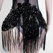Load image into Gallery viewer, Rhinestone rhinestone Bodysuit