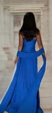 Load image into Gallery viewer, Strapless A Line Prom Dress